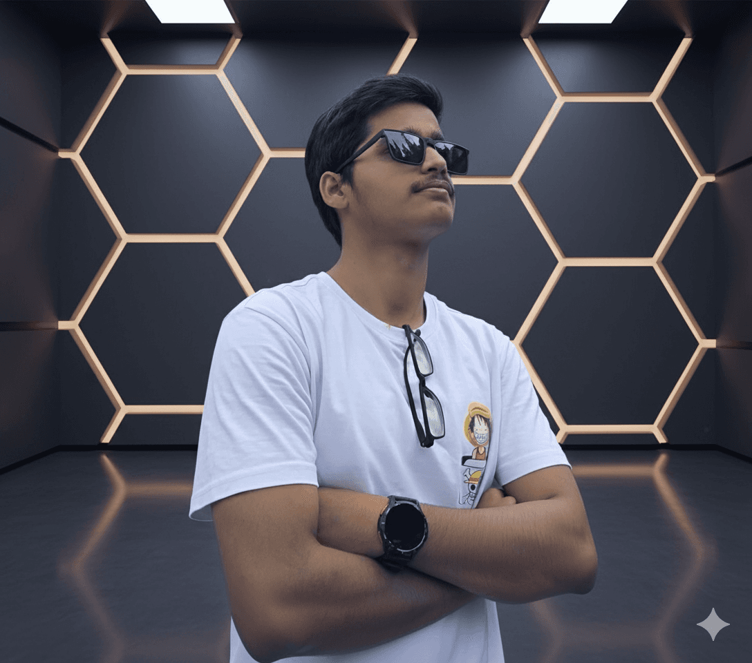 A portrait of Saurav Kumar.